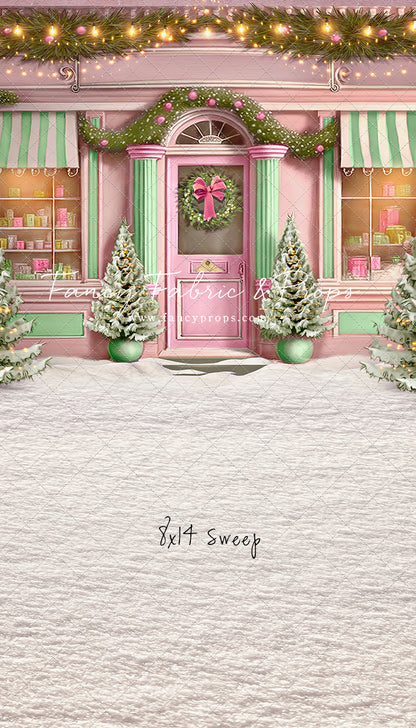 Frosty Sweet Shop - Pink & Green - with Sweep Option