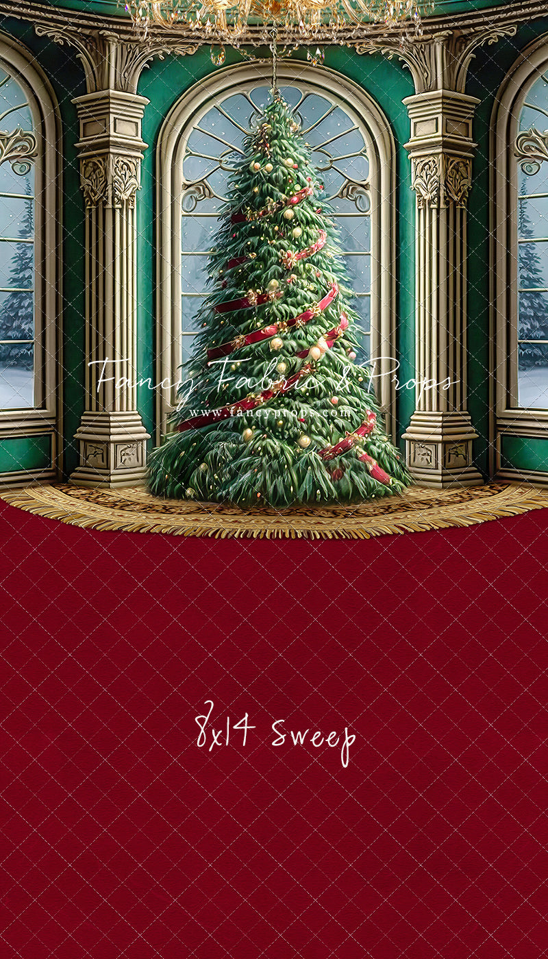 Royal Christmas Tree - Red Carpet Option - with Sweep Option