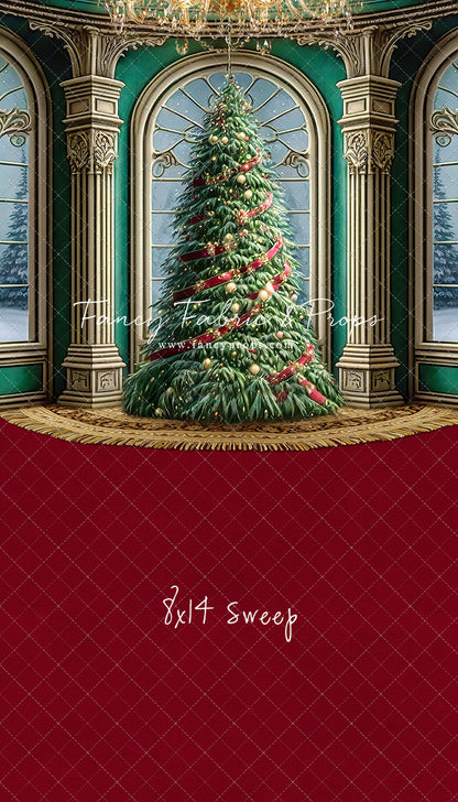 Royal Christmas Tree - Red Carpet Option - with Sweep Option