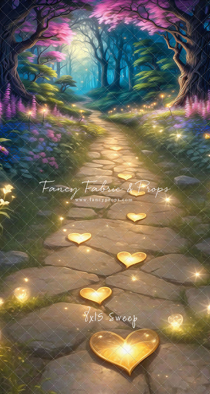 Fairy Valentine Forest - With Sweep Option