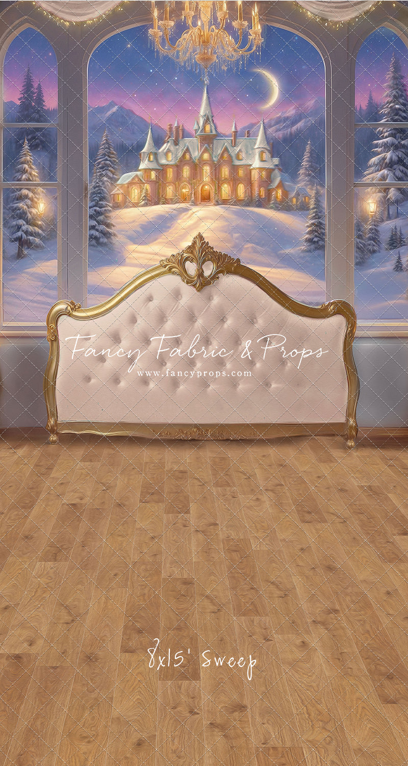 Holiday Fairytale Slumber - White  - With Sweep Option