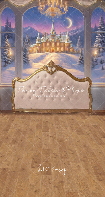 Holiday Fairytale Slumber - White  - With Sweep Option