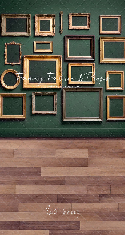 Jewel Frames - Green - With Sweep Option