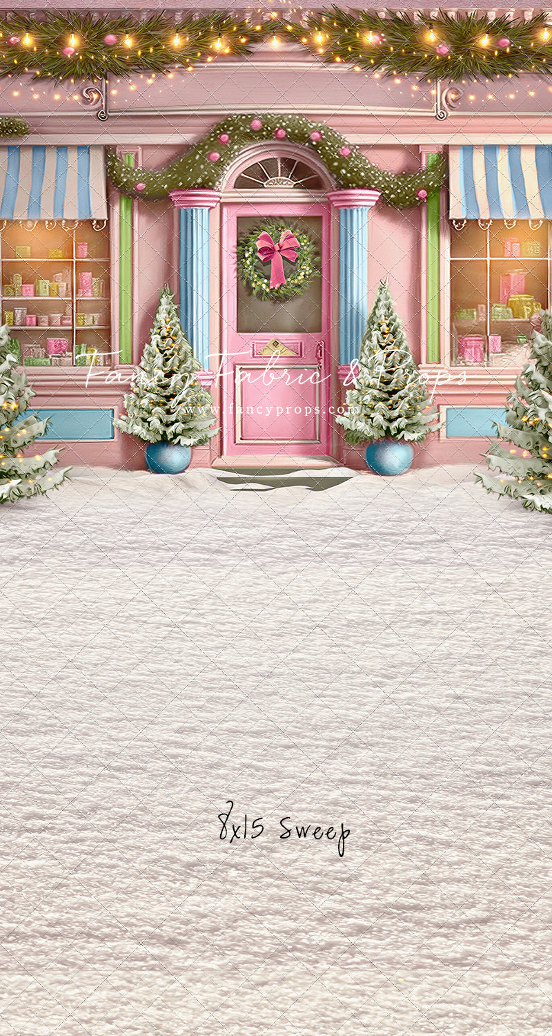 Frosty Sweet Shop - Pink & Blue - with Sweep Option