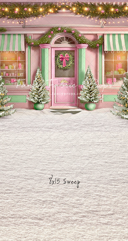 Frosty Sweet Shop - Pink & Green - with Sweep Option