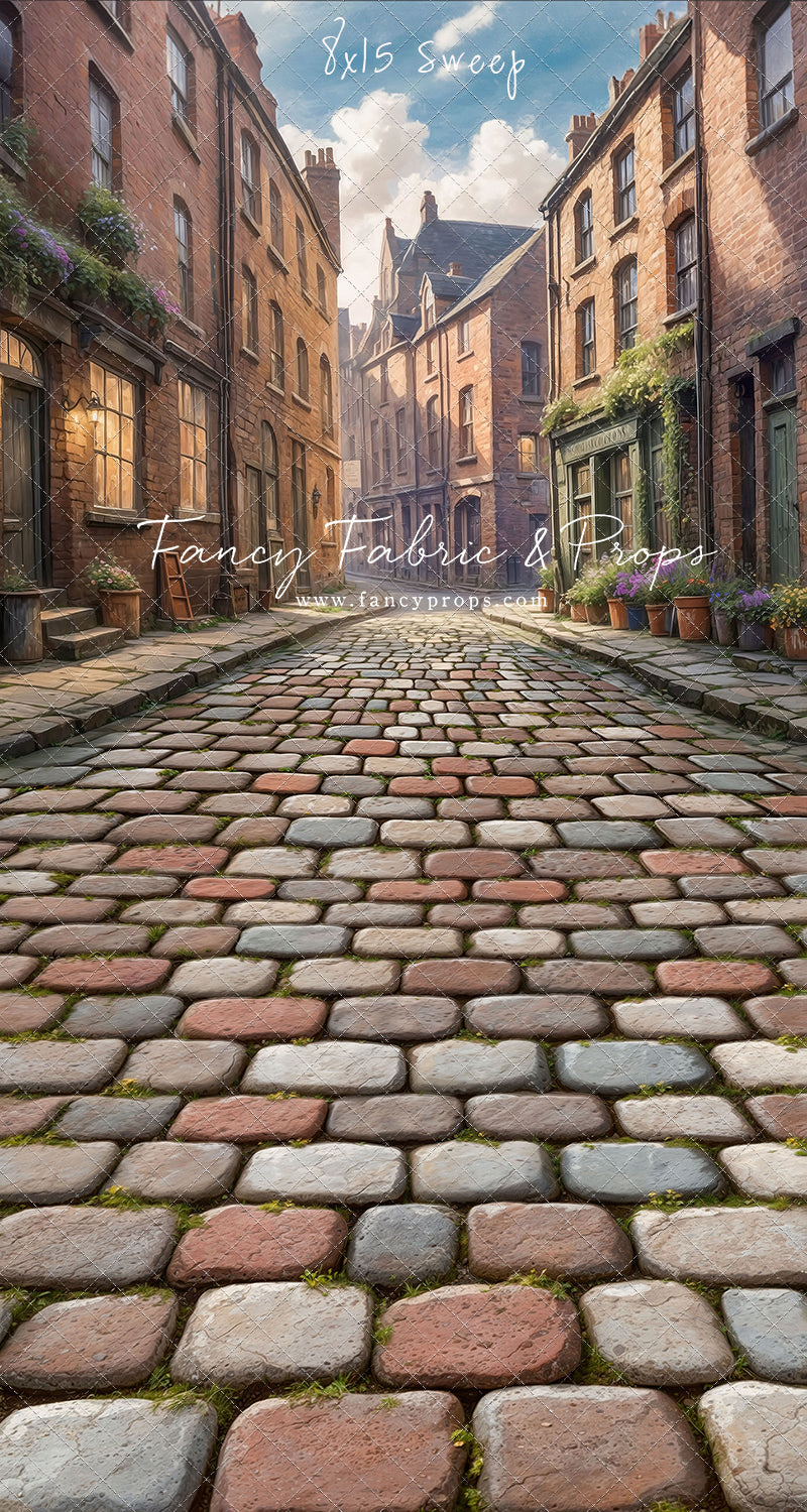 Garrison Lane - Colored Cobblestone - With Sweep Option