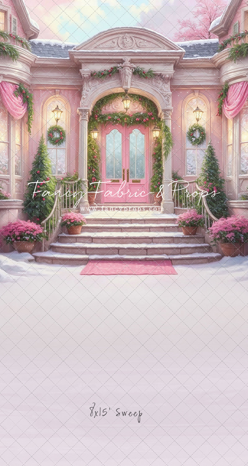 Rose Victorian Christmas - With Sweep Option