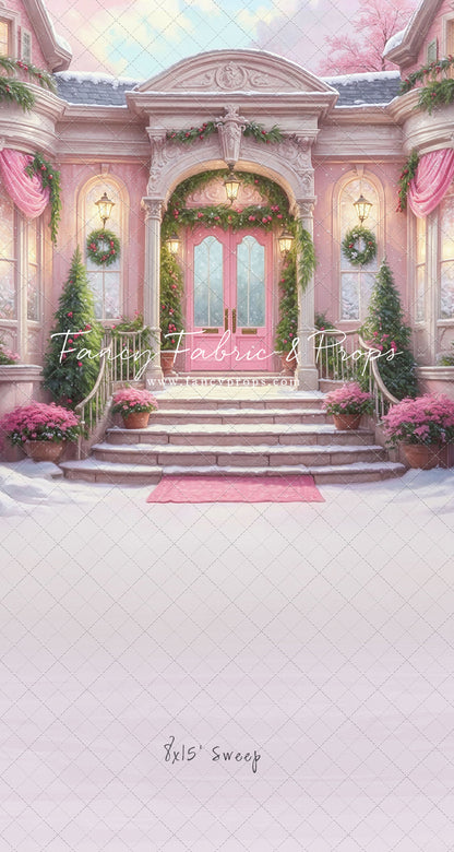 Rose Victorian Christmas - With Sweep Option