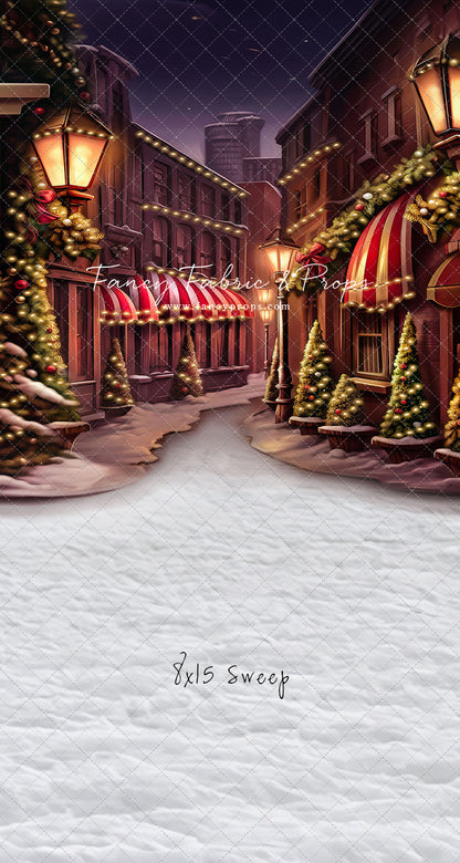 Crimson Christmas Shops - with Sweep Option