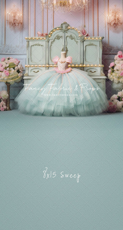 Miss Charlotte - Sage Carpet - With Sweep Option