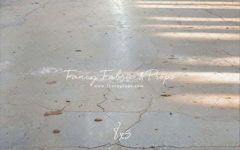 Abandoned Warehouse Concrete Mat Floor