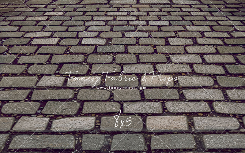 Grey Garrison Cobblestone Mat Floor