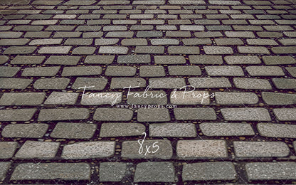 Grey Garrison Cobblestone Mat Floor