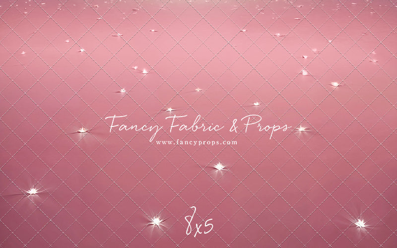 Rhinestone Rose Carpet Mat Floor