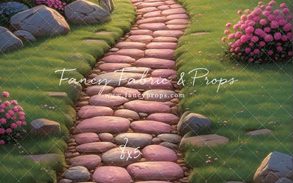 Periwinkle Wanderer Mat Floor