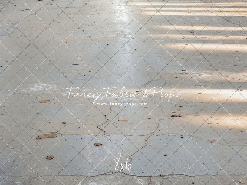 Abandoned Warehouse Concrete Floor