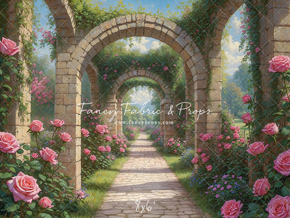 Arcadian Rose Gate - With Sweep Option
