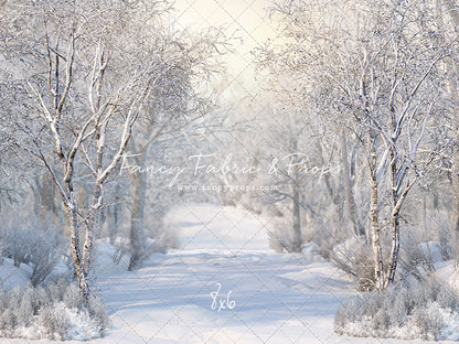 Snowy Serenity Forest 2pc Mini Room