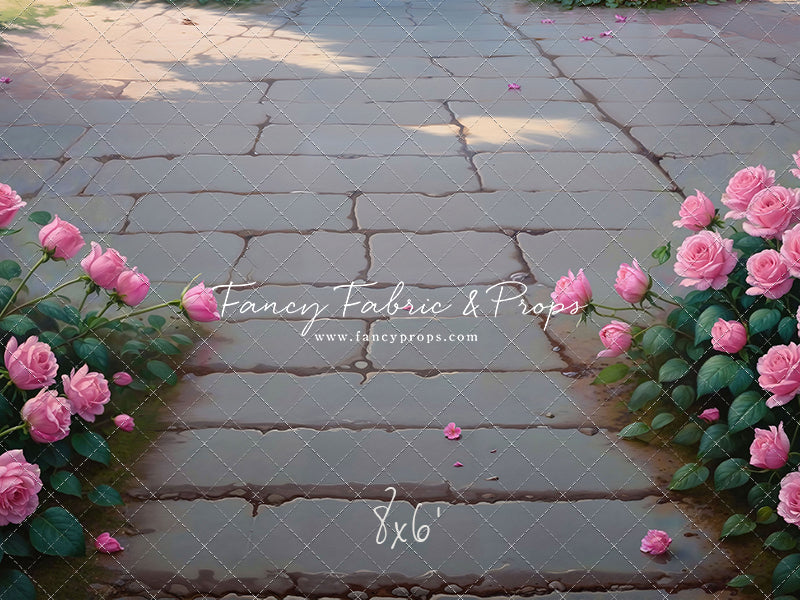 Blushing Blooms Pathway Mat Floor