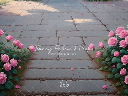 Blushing Blooms Pathway Mat Floor