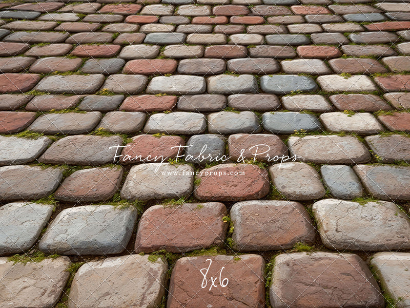 Colored Garrison Cobblestone Mat Floor