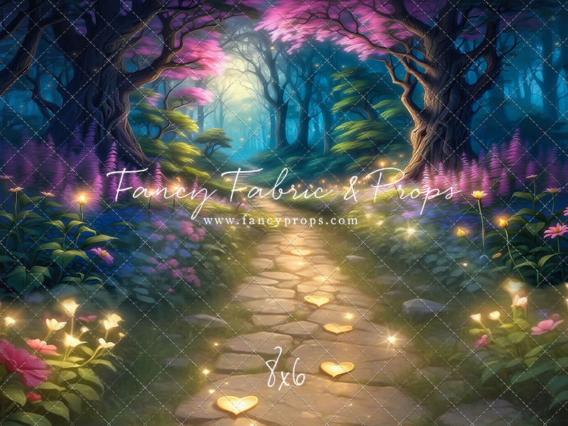 Fairy Valentine Forest - With Sweep Option
