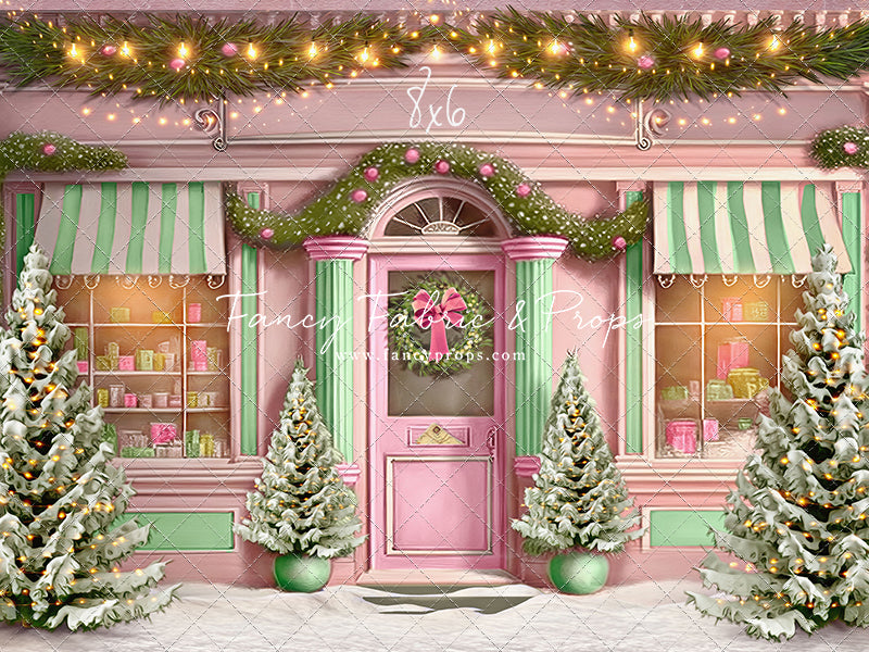 Frosty Sweet Shop - Pink & Green - with Sweep Option