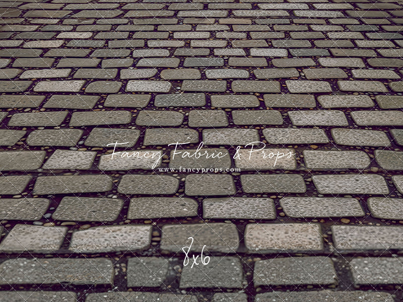 Grey Garrison Cobblestone Mat Floor