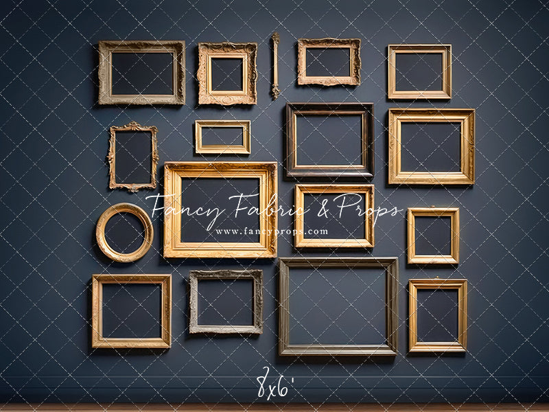 Jewel Frames - Blue - With Sweep Option