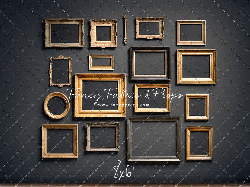 Jewel Frames - Gray - With Sweep Option