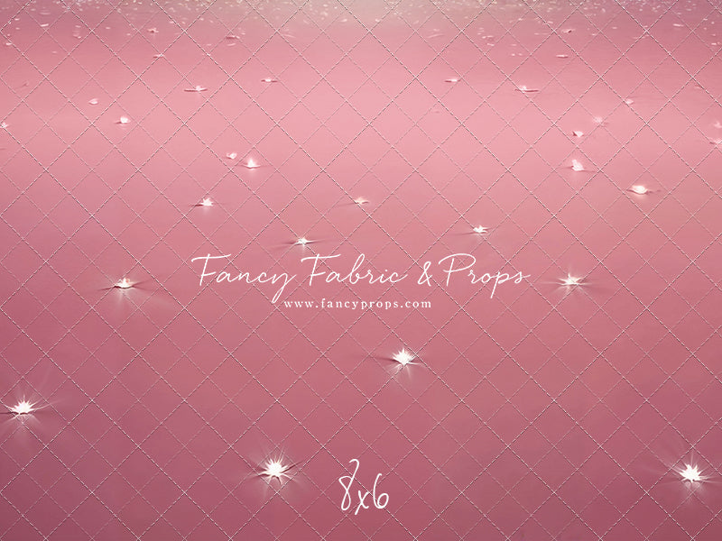 Rhinestone Rose Carpet Mat Floor