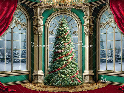 Royal Christmas Tree - Red Carpet Option - with Sweep Option