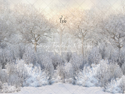 Snowy Serenity Forest 2pc Mini Room