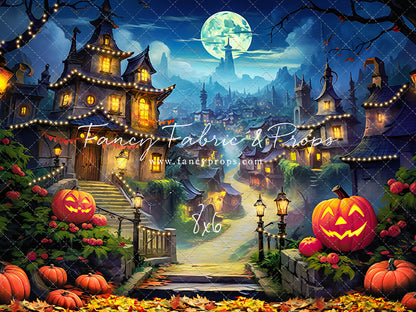 Spooky Town- With Lights - With Sweep Option