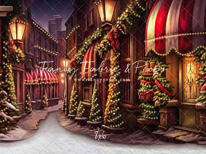 Crimson Christmas Shops - with Sweep Option