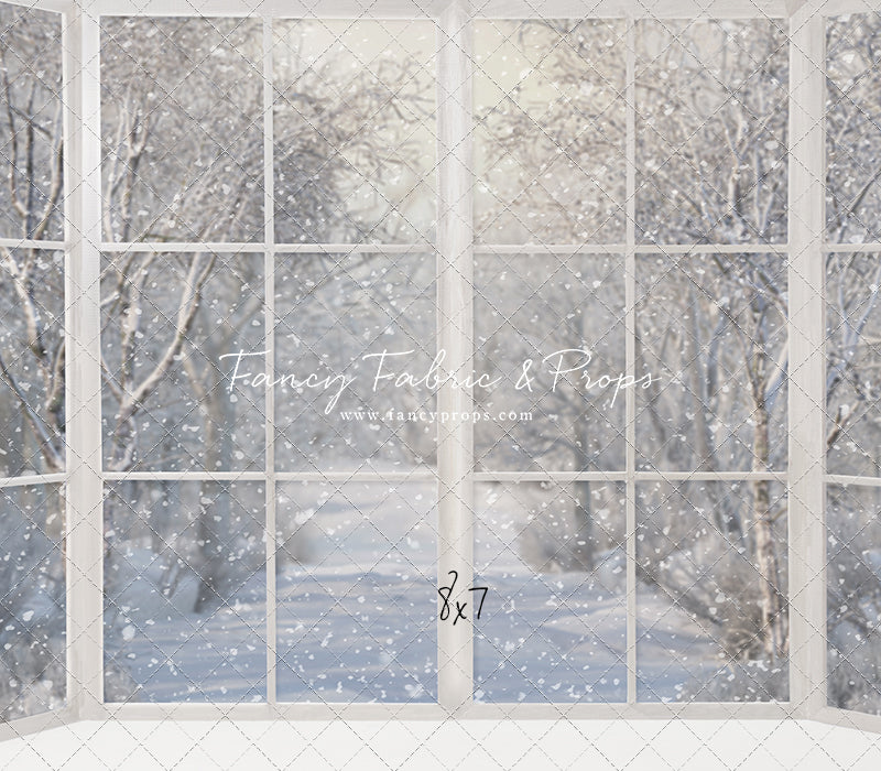 Morning Snowy Bay View