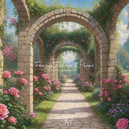 Arcadian Rose Gate - With Sweep Option