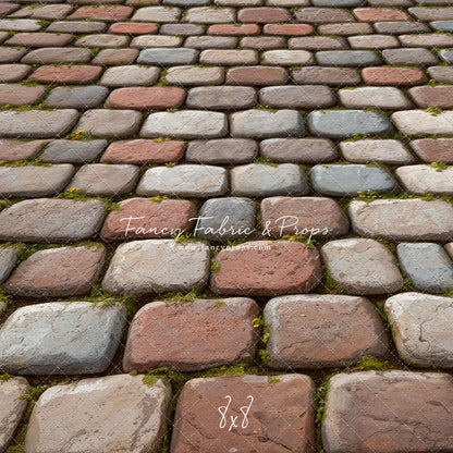 Colored Garrison Cobblestone Mat Floor