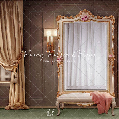 Glam Mirror - Green Floor - With Sweep Option