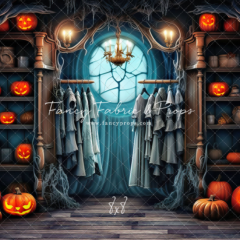 Haunted Wardrobe -Grey Floor - With Sweep Option