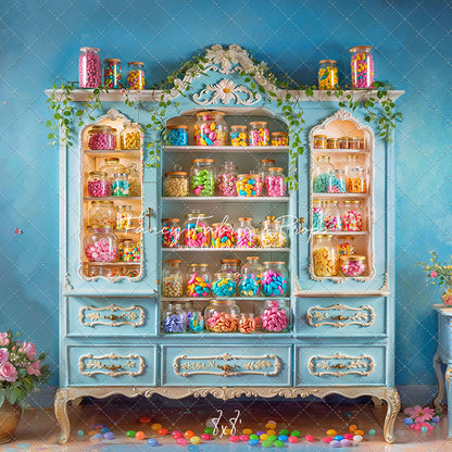 Sweet Stash - Blue Candy Floor - With Sweep Option