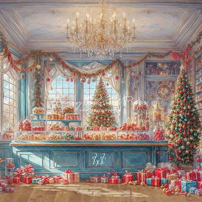 Winter Wonderland Sweet Shop - With Sweep Option