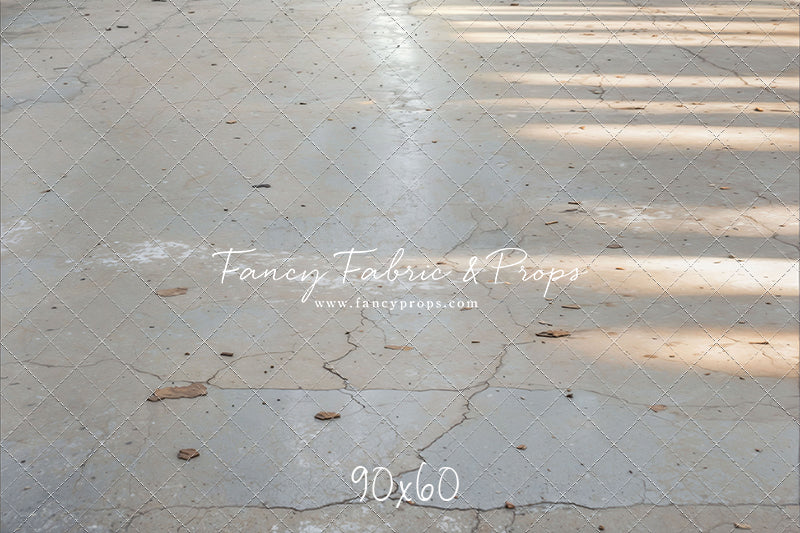 Abandoned Warehouse Concrete Floor