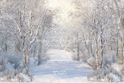 Snowy Serenity Forest 2pc Mini Room