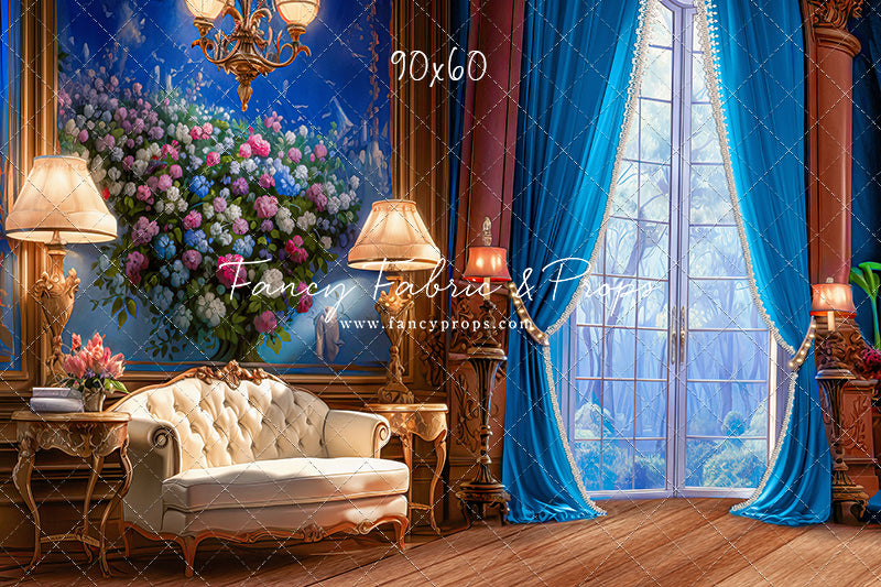 Elegant Lounge - Blue - With Sweep Option