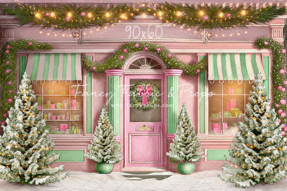 Frosty Sweet Shop - Pink & Green - with Sweep Option