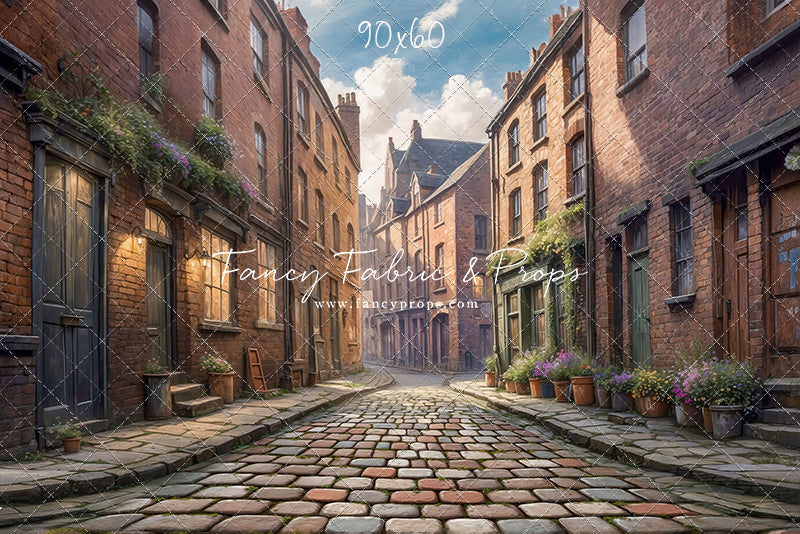 Garrison Lane - Colored Cobblestone - With Sweep Option