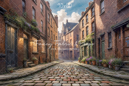 Garrison Lane - Colored Cobblestone - With Sweep Option