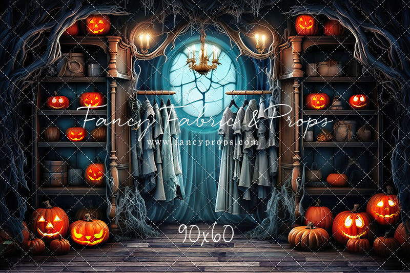 Haunted Wardrobe -Grey Floor - With Sweep Option