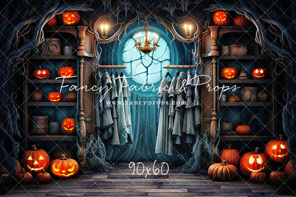 Haunted Wardrobe -Grey Floor - With Sweep Option